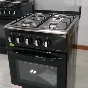 Four-Gas Burner Cooker with Gas Oven Manual Ignition Export Model 50cm Width Drop Shipping Available