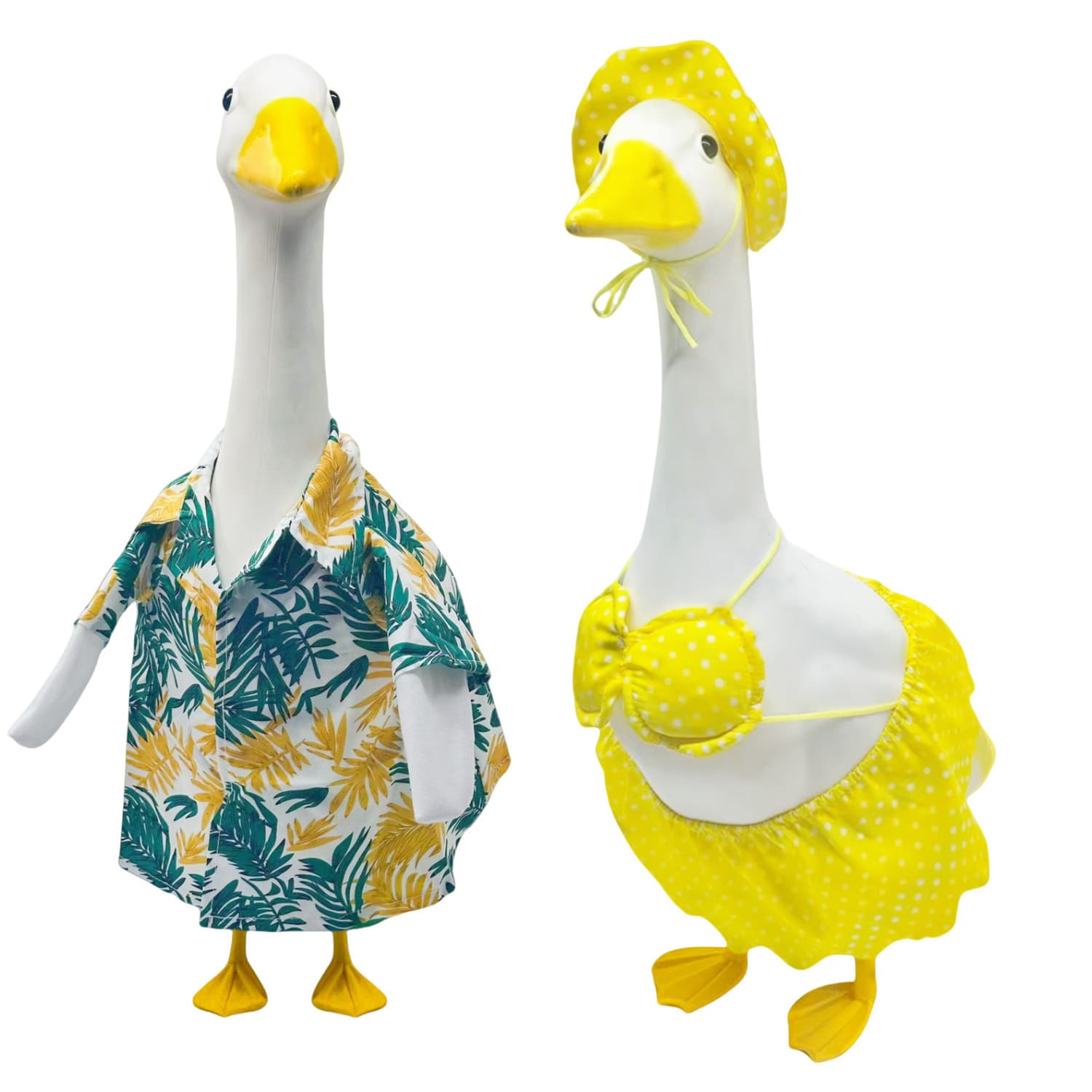 2025 New Cross-Border 121g Cross-Border Porch Goose Long-Ear Rabbit Goose Costume lawn goose clothing