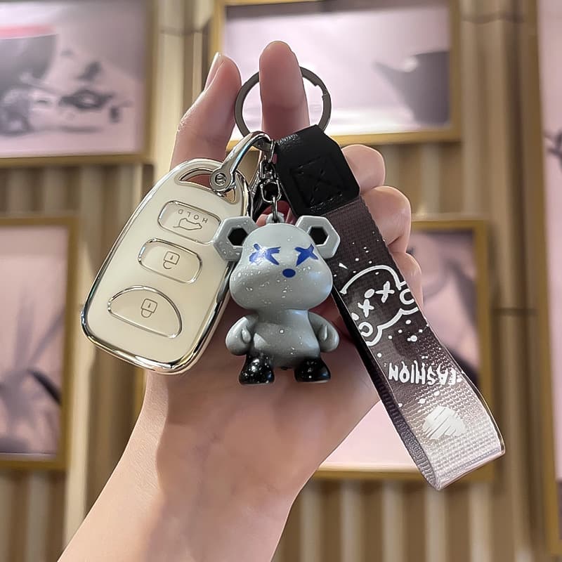 TPU Key Case Cover for Kia Hyundai Tucson Sonata NF Genesis Coupe Cerato