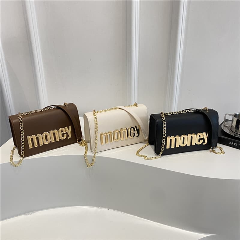 Fashion texture trendy small square bag 2025 new personalized ins chain shoulder bag beautiful and western style cross body bag