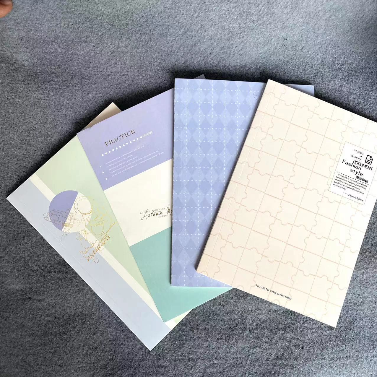 32K Notebook Diary Softcover Copy Celebrity Cover Notepad One Dollar Stall Supply