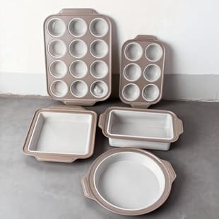 Silicone Baking Round Cake Mold Non-Stick Pan Carbon Steel Muffin Cake 6-Cavity, 12-Cavity Cake Pan Square