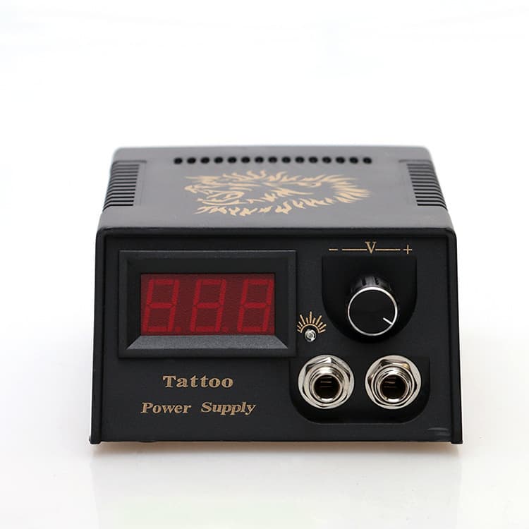 Tattoo Power Supply Regulator Lion Head Tattoo Power 3-Digit LCD Tattoo Equipment