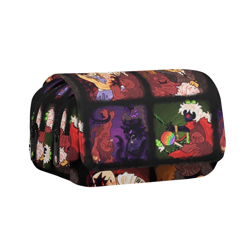 New cross-border game Forsaken Gubby Double Layer Flip Pencil Case Children's Stationery