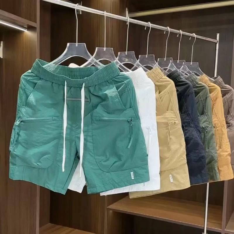 Cross-border Handsome shorts male ruffian handsome fashion versatile