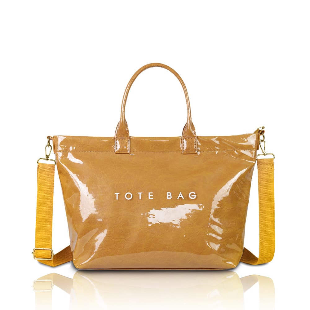 Cross-border PVC Large-capacity Tote Bag Fabric, Waterproof Tote Bag, Work Commuting Crossbody Shoulder Bag