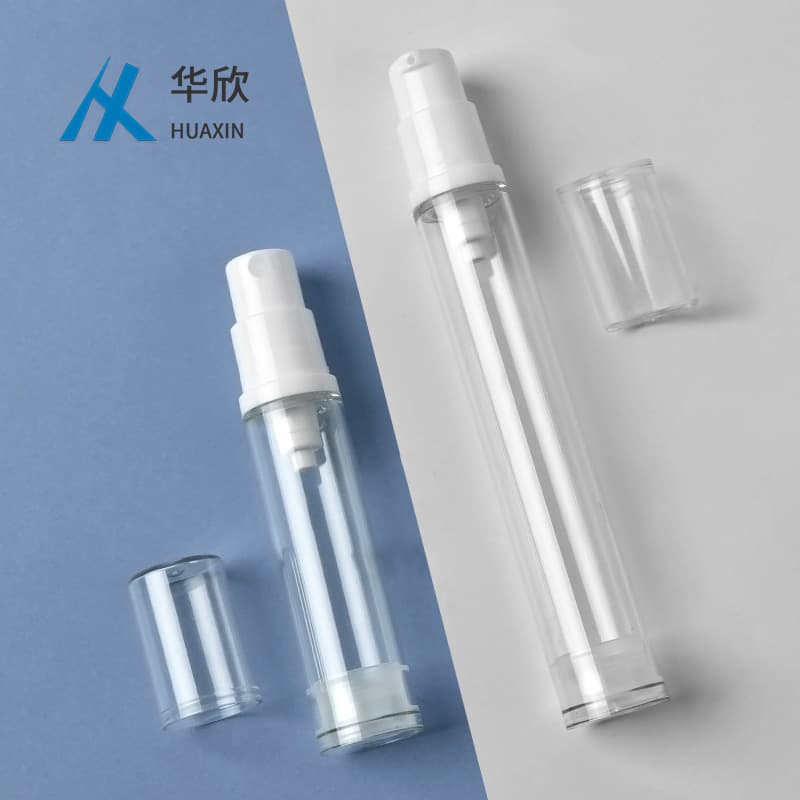 5ml, 15ml duckbill lotion vacuum bottle, AS spray vacuum bottle, transparent vacuum bottle, 10ml sample bottle