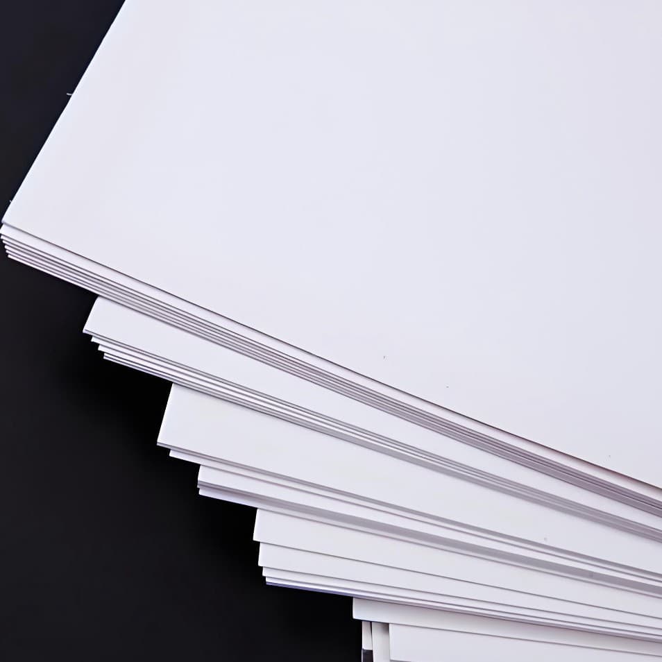 200g 40% PCW Recycled Woodfree Paper Neutral Extra White