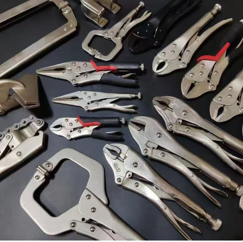 Factory Direct Industrial Grade Multi-Function Heavy-Duty Locking Pliers, Shaped Pressure Pliers, Clamp Pliers, Water Pipe Effort-Saving Pliers Tool