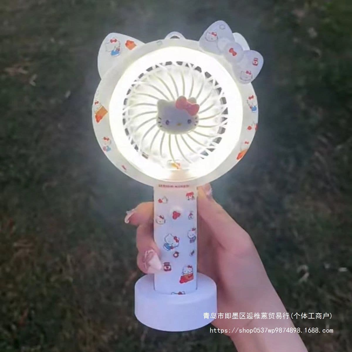 New Cute Handheld Mini Fan USB Rechargeable Portable Personal Electric Fan