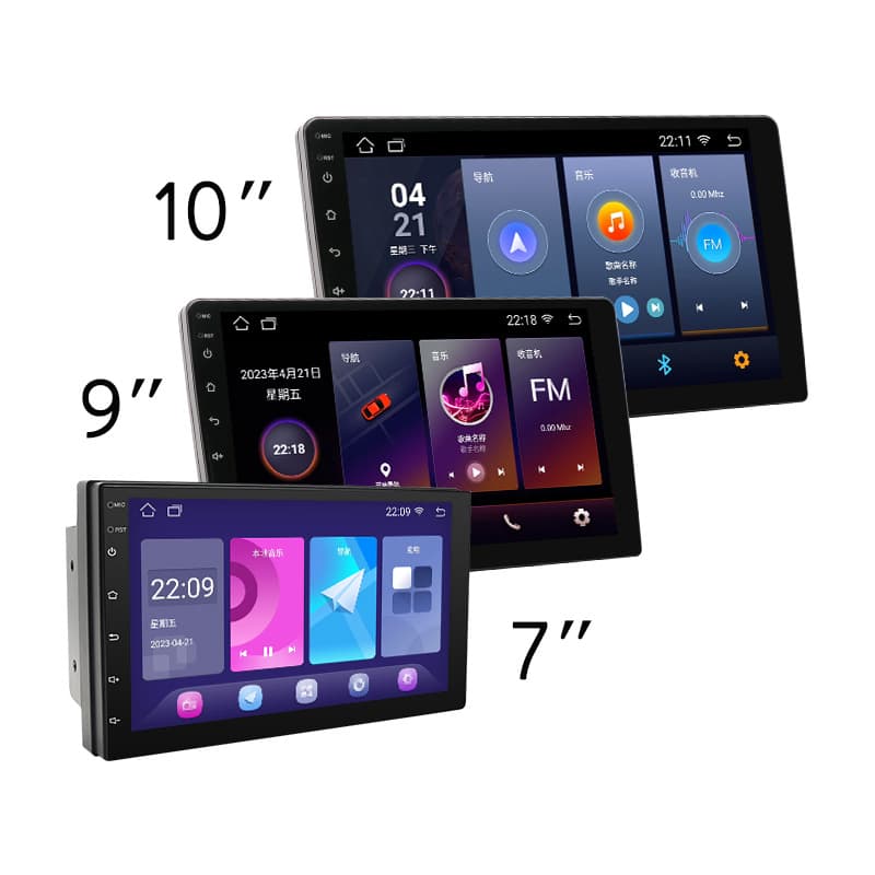 Hot Selling 6580 Car Navigation Android Large Screen Host 7/9/10 Inch Large Screen WIFI Bluetooth MP5/FM Radio