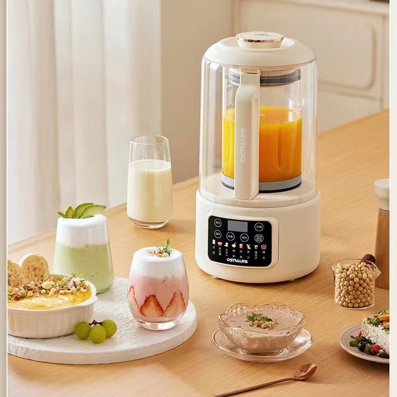 OSTMARS Home Blender Quiet Intelligent Automatic No-Cook Filter-Free Soy Milk Maker Multifunctional Food Processor Wholesale