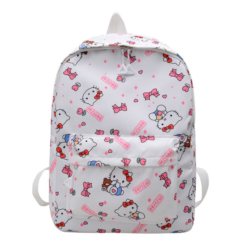 2024 New Japanese Style Versatile Student Backpack, Large Capacity, Textured, Soft and Cute Backpack for Middle School Girls