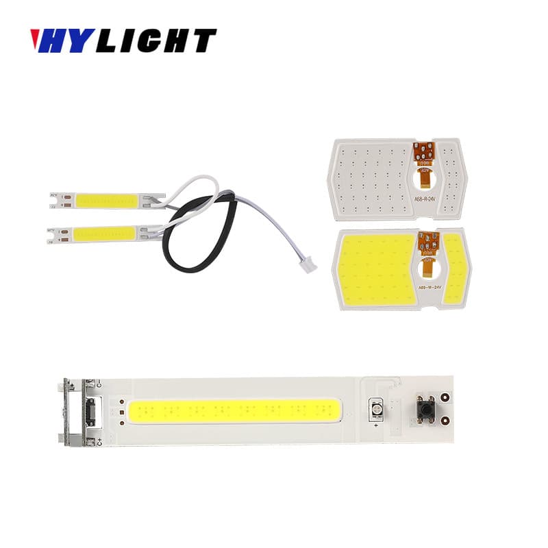 LED COB Light Source Module Fill Light Three-Color Light Board Infrared Vision Light Source Light Board Bicycle Tail Light Source