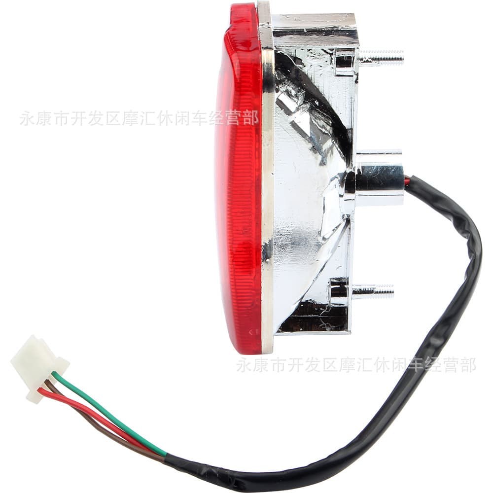 ATV Sand Vehicle Four-Wheel Motorcycle Accessories 50CC-125CC Rear Brake Light Tail Light LED Parking Light 12V