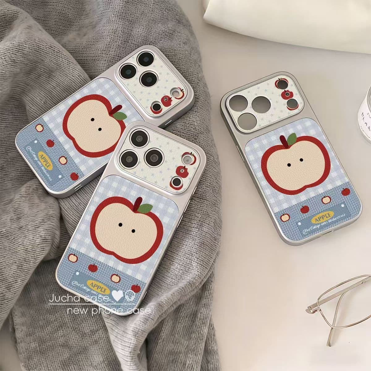 Cartoon West Highland White Terrier, Large Window Leather Case for iPhone 17 Pro Max, iPhone 16/15/14/13 Pro