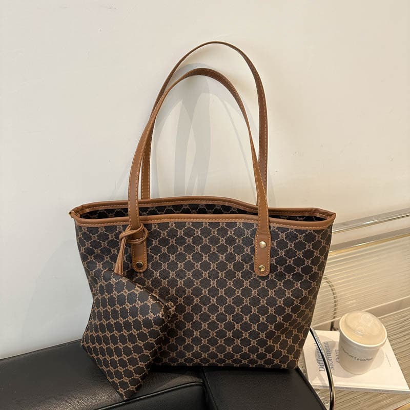 Commuting Large-Capacity New Retro Simple Fashion Foreign Style Armpit Bag Shoulder Tote Casual Women's Bag Women's Bag