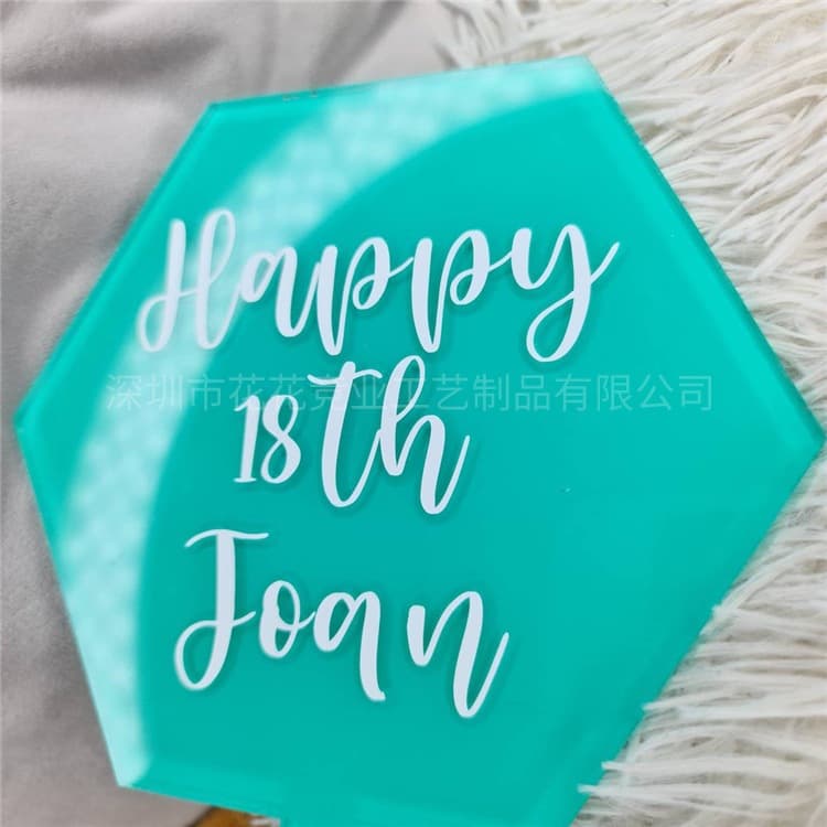 Acrylic Tissue Box Logo Acrylic Makeup Storage Box Nail Polish Box UV Color Printing Lipstick Tube Silk Screen Printing