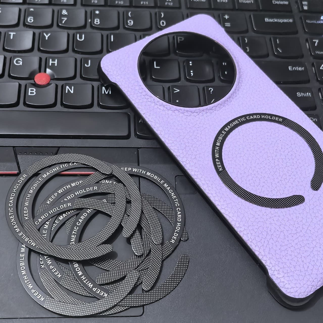 Compatible with Huawei Apple Phone Case Magnetic Attraction Ring New Ring Holder Portable Stand