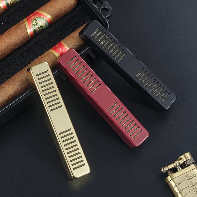 Cigar Humidifier Cigar Moisturizing Box Mini Moisturizing Tablets Tobacco Moisturizer Humidification Strip Portable Cigar Box Humidification
