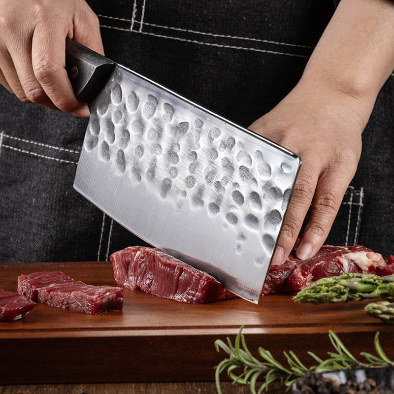 Forged Kitchen Knife, Home Chopping Knife, Kitchen Tool Bone Chopper, Stainless Steel Kitchen Knife, Specialized Slicing Knife