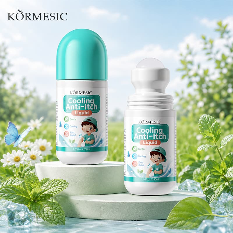 KORMESIC Cooling and Antipruritic Roll-on Liquid Cooling and Icy Summer Antipruritic Liquid Cross-border