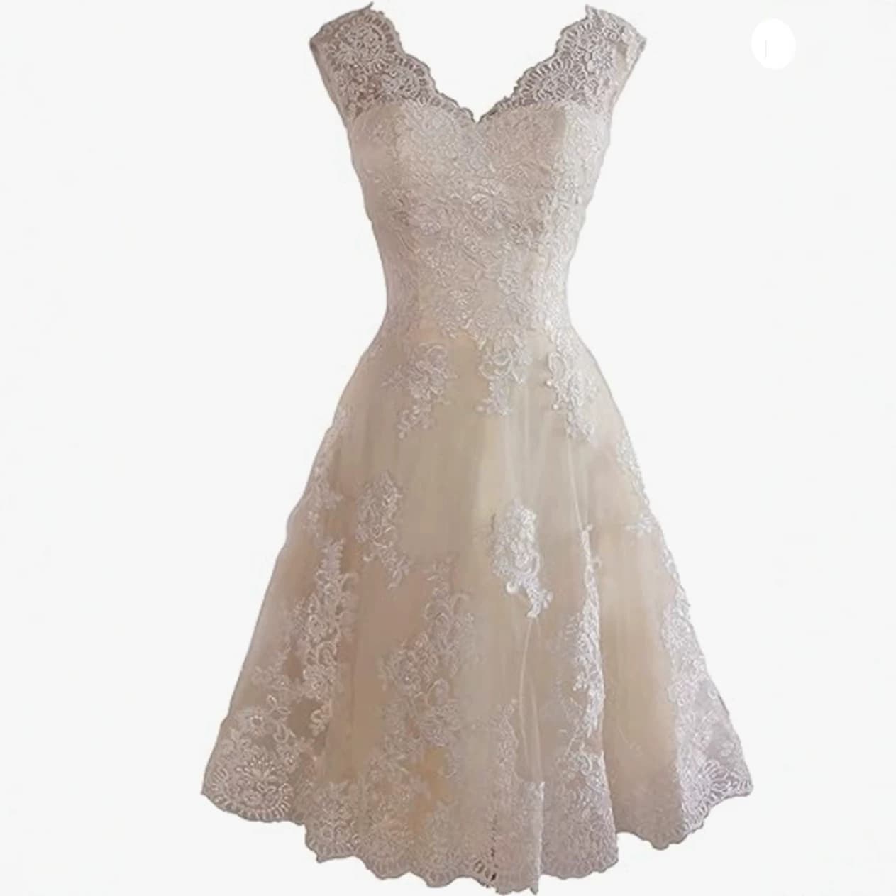 Direct supply short wedding dress 2026 new white bridesmaid dress bride wedding short wedding dress toast dress dinner annual meeting Europe