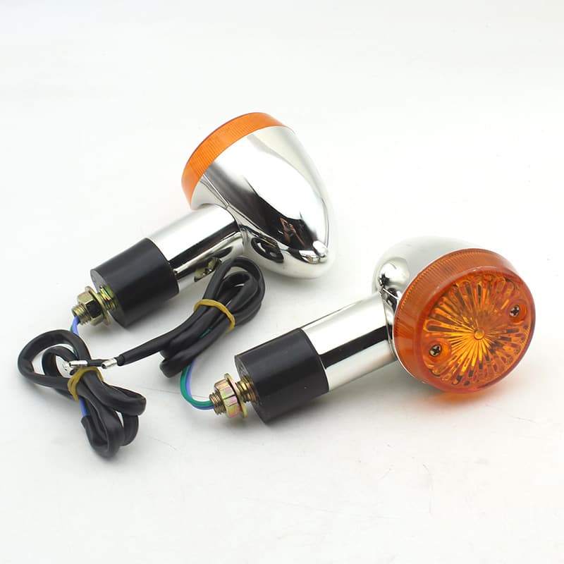Motorcycle American Style GZ125HS New Model Guo3 Turn Signal Lights Front and Rear Direction Lights