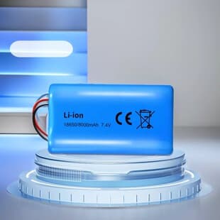 Factory Direct 18650 Lithium Battery 3.7V, 14500 Lithium Battery 7.4V, 2P 3P 4P, New Generation High Power Large Capacity