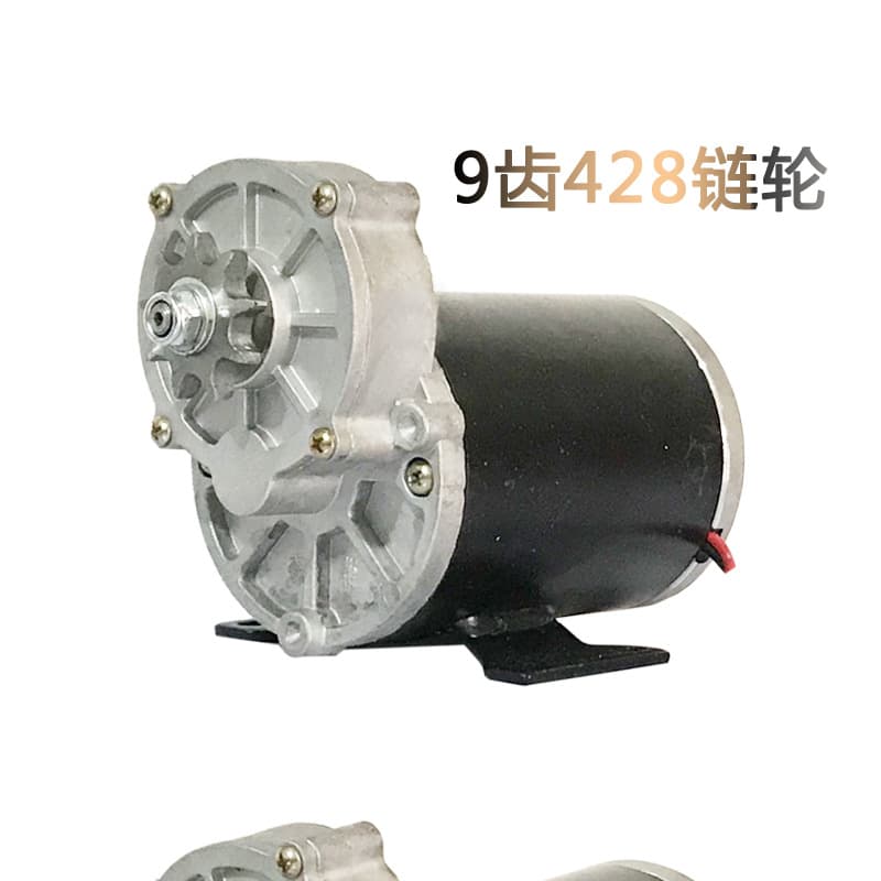 Free Shipping 12V/24V 500W Roasted Chestnuts, Peanuts, Nuts DC Motor, 200 RPM High Torque, Fertilizer Horse