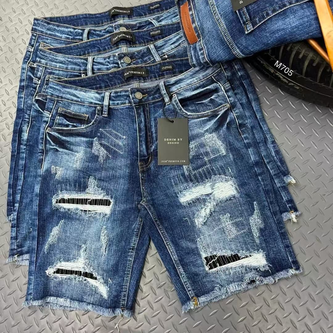 Men's jeans and shorts wholesale cargo jeans