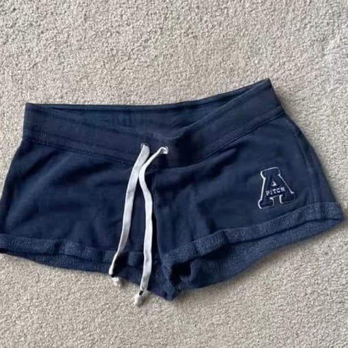 2025 Summer New Casual Lazy Style Letter Print Slim Fit Drawstring Sports Shorts