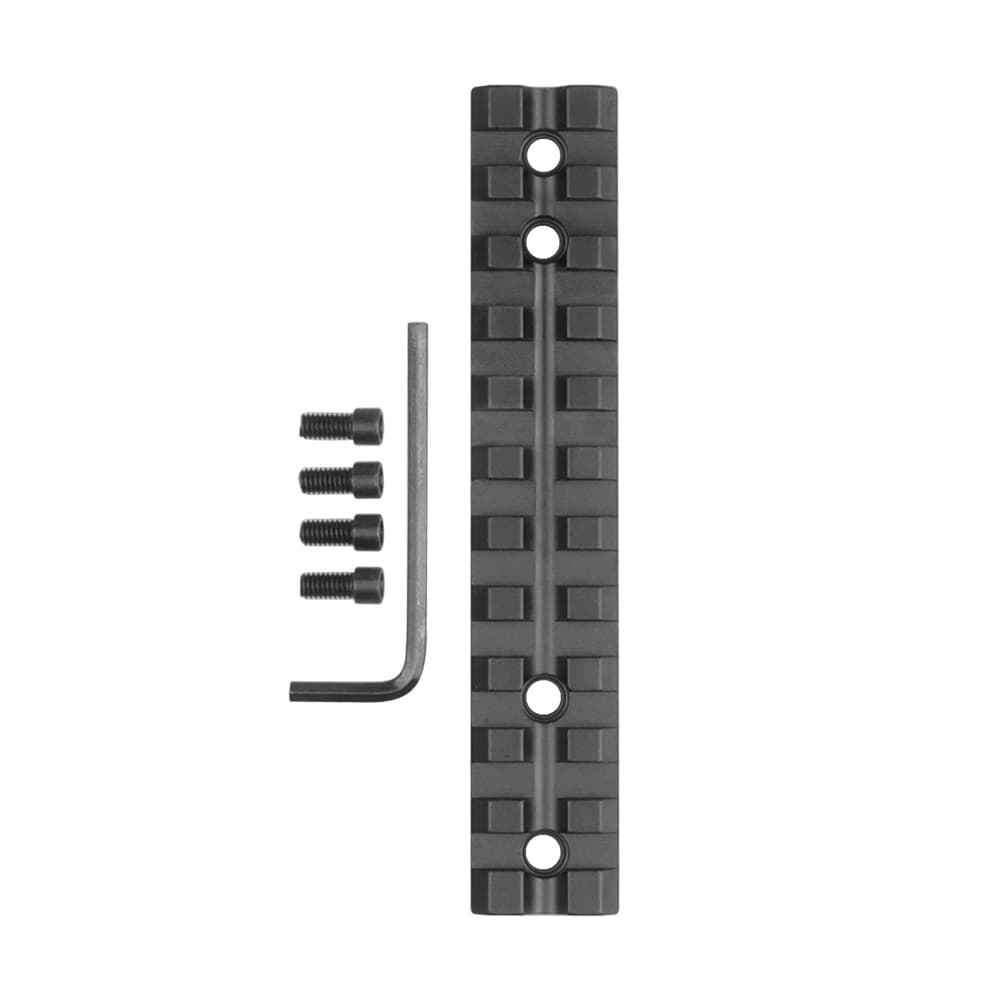 20mm Rail Strip 117mm Long Scope Flashlight Mount Adapter 11 Slots Rail