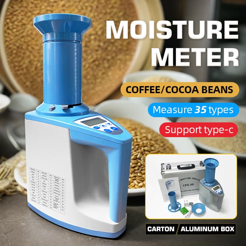Grain moisture meter, corn moisture analyzer, wheat moisture analyzer, coffee bean moisture analyzer