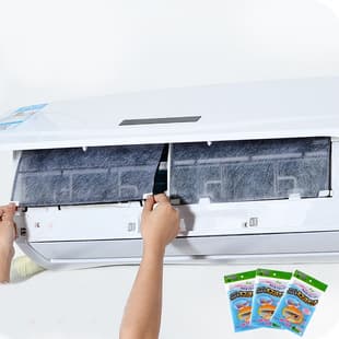 Cuttable Home Split Air Conditioner Dust Filter Screen, Air Outlet Air Filter Cotton Dust Screen, Filter Paper