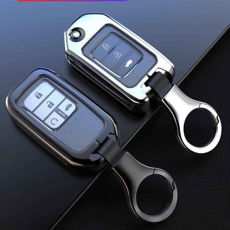 Honda Car Key Case Cover for Civic 10th Gen, Accord 10th Gen, CRV, Binzhi, XRV, Guandao, Lingpai, Fit Shell Buckle
