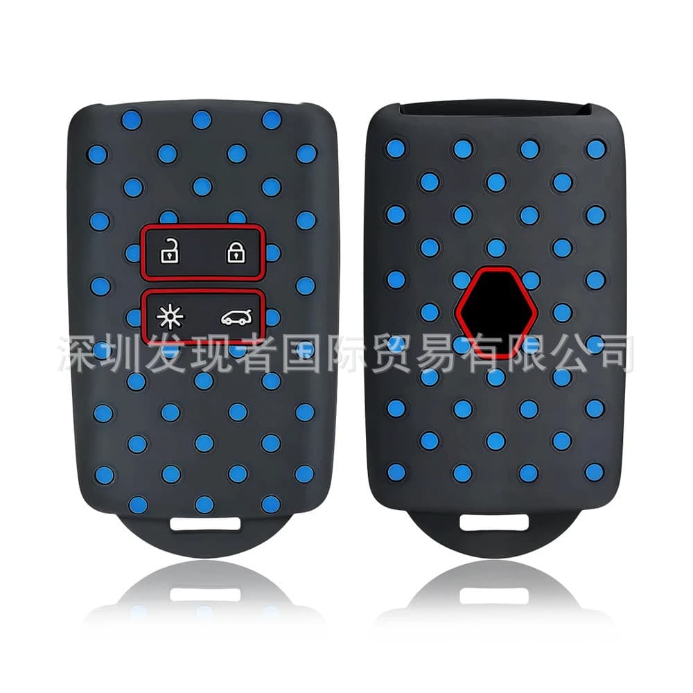 Suitable for Renault Dacia Stepway Smart Remote Control Key, Full-Cover Silicone Protective Case Accessories, Cross-Border Hot-Selling