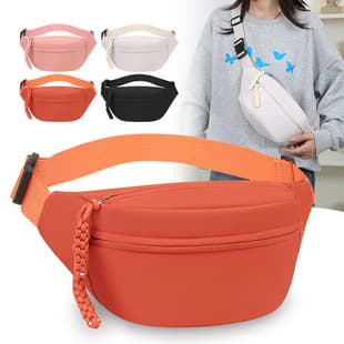 Nylon Casual Minimalist Chest Bag Trend 2025 New Sports Waist Bag Unisex Commute Versatile Shoulder Crossbody Bag