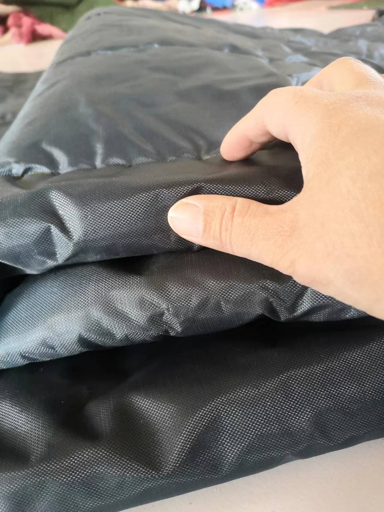 Windproof warm cotton door curtain thickened cold-proof household breeding greenhouse cold storage insulation sound insulation air conditioning insulation fire protection