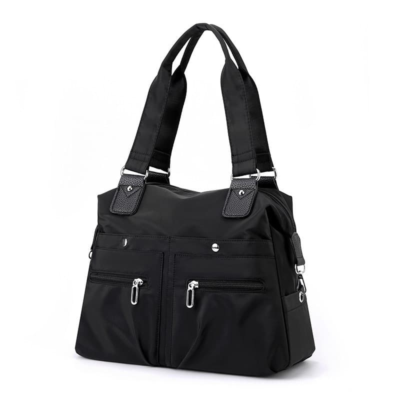 Large Capacity Canvas Tote Bag Fashionable Street Style Student Shoulder Bag Women's Bag Demeter Brand Oxford Cloth Material