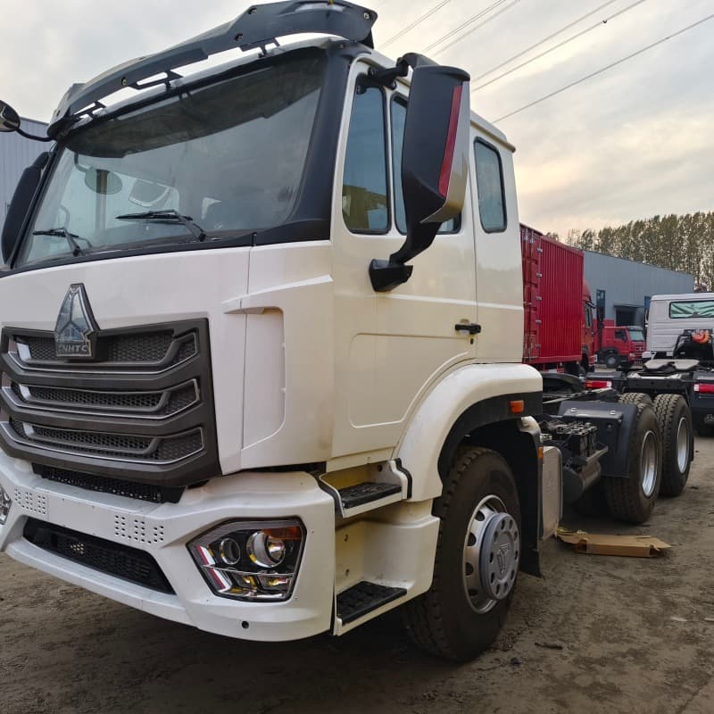 Used Howo 371hp tractor unit 6×4, used Howo 10-wheel tractor unit, heavy truck tractor unit