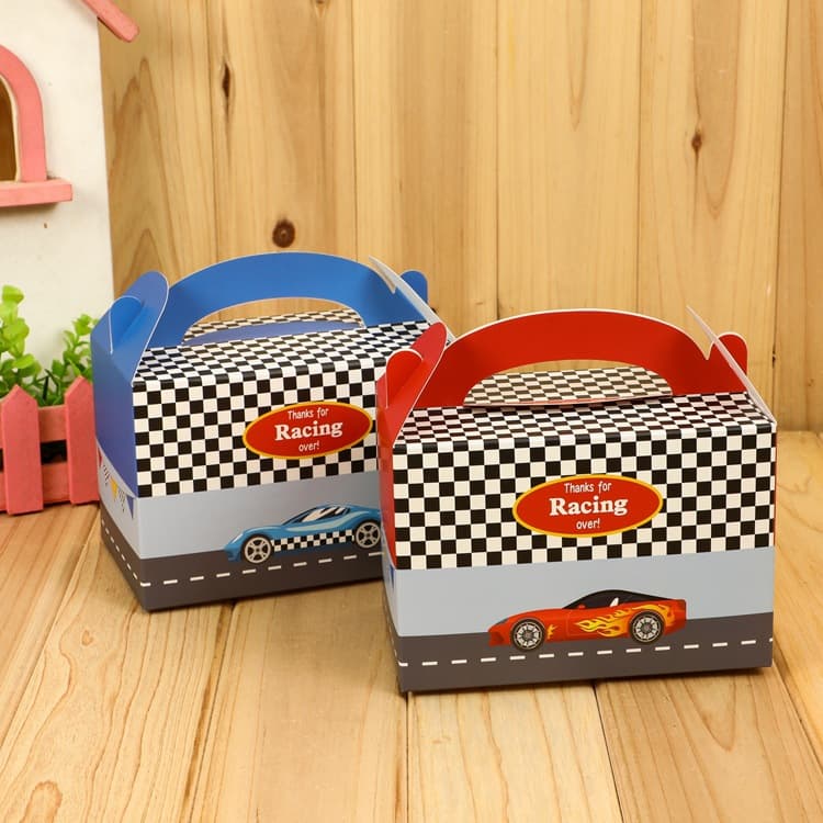 Baking Packaging Gift Box Flip Cover Paper Box Food Packaging Party Theme Handheld Cake Bakery