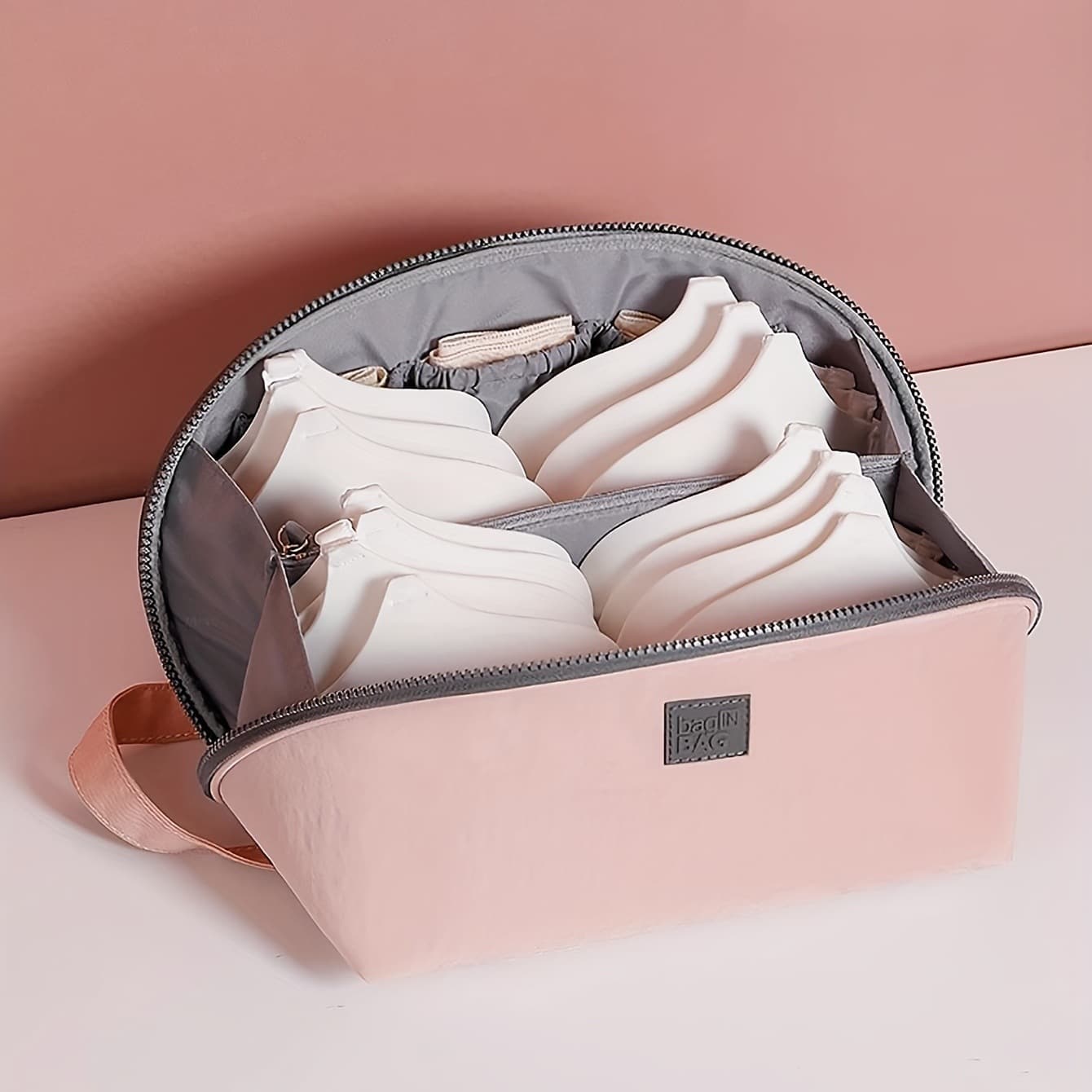 Underwear Storage Bag, Travel Underwear and Bra Organizer Bag for Business Trips and Travel Luggage, Breathable and Lightweight