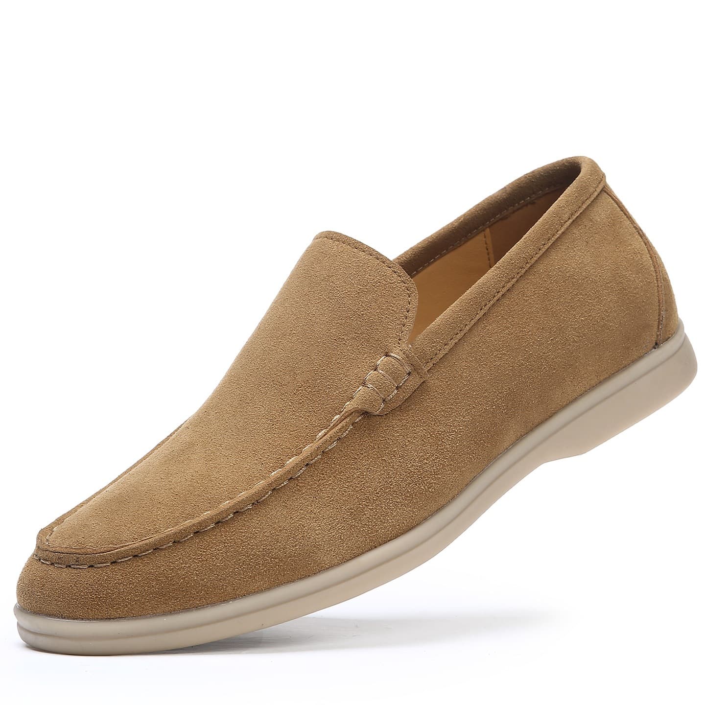Cross-Border Large Size Men's Shoes Spring Summer New Lazy Casual British Slip-On Loafers Men's Breathable Loafers