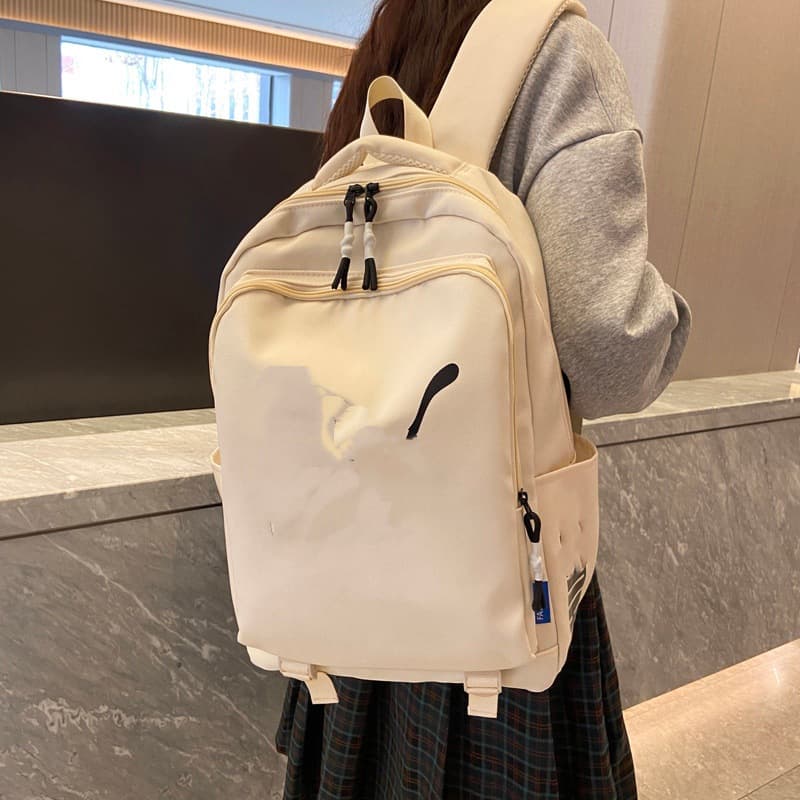 Stylish Large Capacity Backpack for Men and Women Student School Bag Minimalist Casual Travel Backpack Trendy Sports Bag