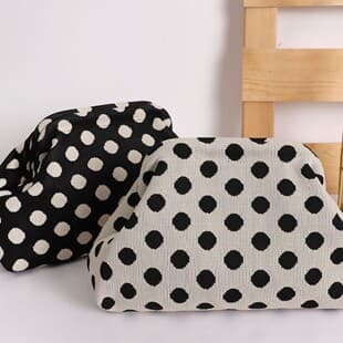 Korean ins thin plaid dot storage bag makeup bag simple personality portable clutch student girl heart