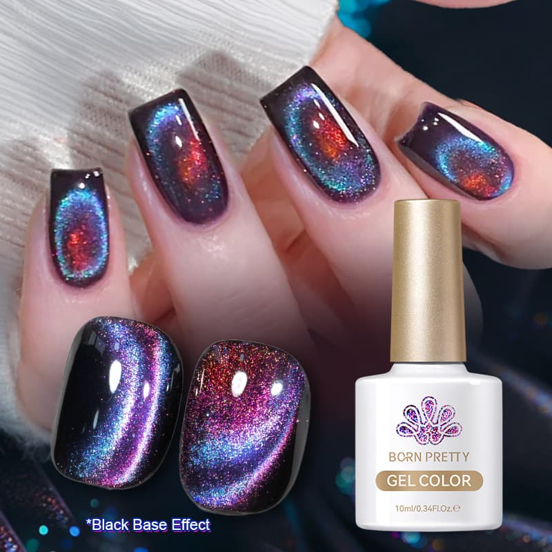 BORN PRETTY Magic 9D Cat Eye Gel Polar Star Sky Cat Eye Gel Nail Polish Glue New Nail Art Phototherapy Glue