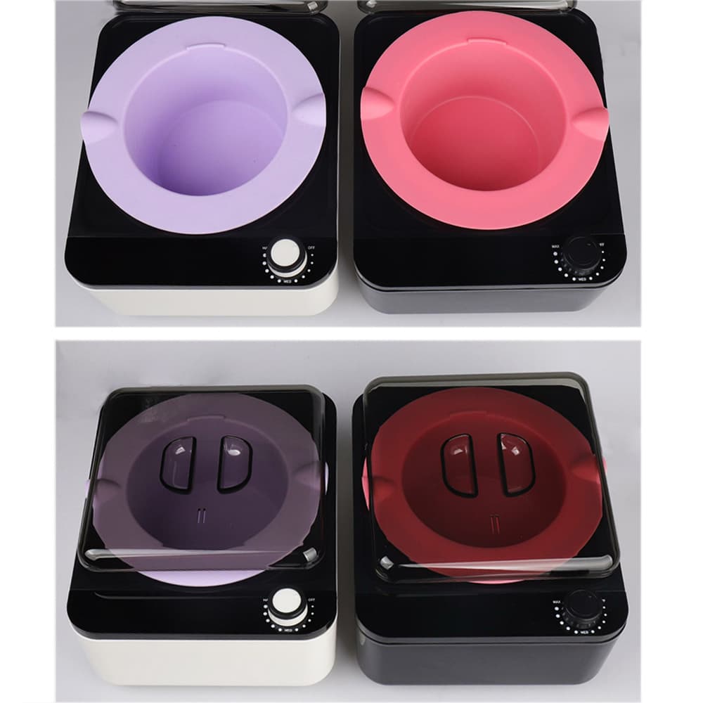 400ml Capacity Mask Mixing Bowl, Hair Removal Wax Machine, Wax Therapy Machine, High Temperature Resistant Silicone Liner, Skin Care, Anti-Scalding