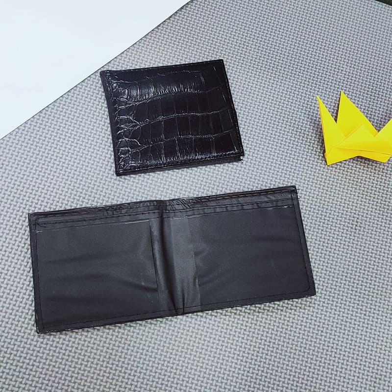Supermarket supply two-dollar store wallet, men's wallet, no buckle wallet, thin and portable credit card