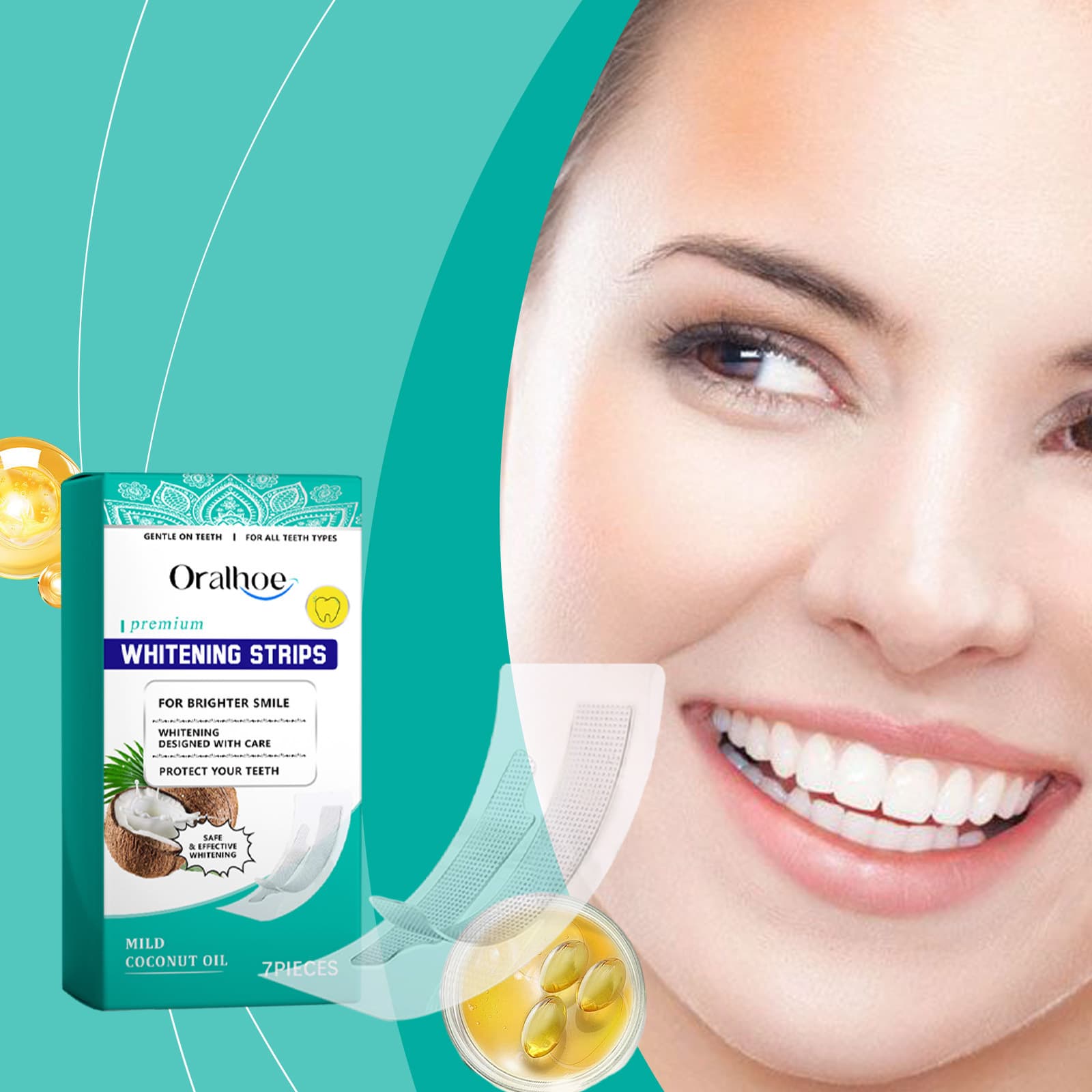 ORALHOE dental care toothpaste teeth cleaning yellow tea stain coffee stain toothpaste